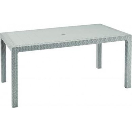 KETER Stół ogrodowy MELODY 161x95x75cm biały 17190205