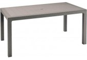 KETER MELODY Stół ogrodowy, 160,5 x 94,5 x 74,5 cm, cappuccino 17190205