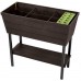 KETER URBAN BLOOMER 48L Donica z systemem nawadniania, 82 x 37,3 x 78 cm, brązowa 17202940