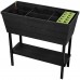 KETER URBAN BLOOMER 120L Donica z systemem nawadniania 113,7 x 47 x 85cm antracyt 17204411