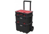 KETER Stack'N'Roll Zestaw 3 skrzynek 52,5x41,1x69,4 cm 17210365