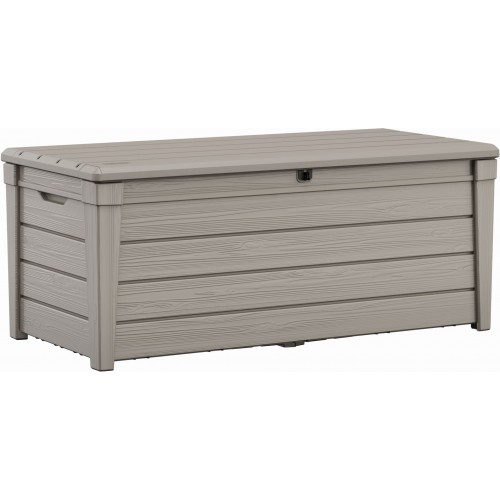 KETER BRIGHTWOOD 454L Skrzynia ogrodowa 145 x 69,7 x 60,3 cm, beżowa 17194454 KETER BRIGHTWOOD 454L Skrzynia ogrodowa 145 x 69,7 x 60,3 cm, beżowa 17194454