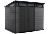 KETER CORTINA 9 x 7 Domek ogrodowy, 279 x 218 x 226 cm, szary 17210836