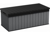 KETER DARWIN 380L Skrzynia ogrodowa 142,5 x 65,3 x 54,5 cm, szara 17211691