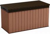 KETER DARWIN 570L Skrzynia ogrodowa 142,5 x 65,3 x 78,2 cm, brązowa 17211696