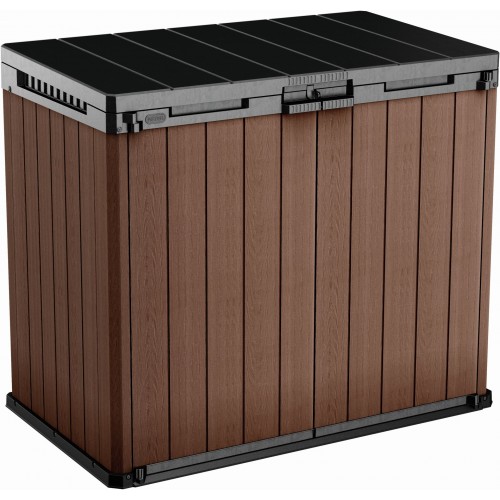 KETER DARWIN 1150L Schowek ogrodowy, 141 x 82 x 120 cm, brązowy 17213243