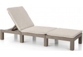 KETER DAYTONA DELUXE Leżak ogrodowy, 195 x 65 x 25,5 cm, cappuccino 17211632