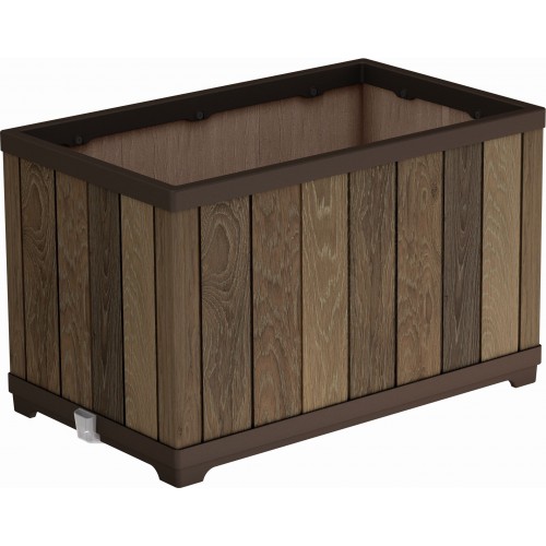 KETER DECO RECTANGLE Donica, 45,5 x 76 x 45,5 cm, orzech 17213624