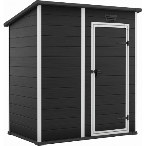 KETER ESSENTIAL 6 x 4 Domek ogrodowy, 184 x 112 x 195 cm, ciemnoszary 17214016 KETER ESSENTIAL 6 x 4 Domek ogrodowy, 184 x 112 x 195 cm, ciemnoszary 17214016