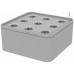 KETER FARM BOX LARGE Doniczka, 28 x 28 x 14 cm, jasna szara 17210163