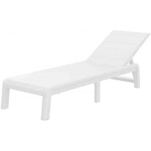 KETER FORMENTERA Leżak ogrodowy, 187,5 x 58 x 29 cm, biały 17213632