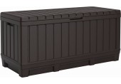 KETER KENTWOOD 350L Skrzynia ogrodowa 128 x 53,6 x 59 cm, brązowa 17210604
