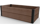 KETER MAPLE TROUGH Obrzeże ogrodowe, 106 x 50 x 32 cm, brązowy 17209666