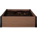 KETER MAPLE SQUARE Obrzeże ogrodowe, 106 x 106 x 32 cm, brązowy 17209665