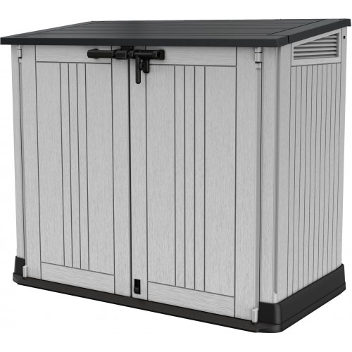 KETER STORE IT OUT MIDI PRIME Szafa ogrodowa 132 x 71,5 x 113,5 cm antracyt/szary 17210430