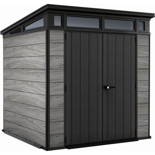 KETER PENT SIGNATURE 7 x 7 Domek ogrodowy, 216 x 218 x 226 cm, szary 17214176