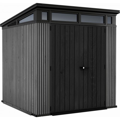 KETER PENT SIGNATURE VERTICAL 7 x 7 Domek ogrodowy, 216 x 218 x 226 cm, szary 17213211