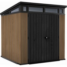 KETER PENT SIGNATURE VERTICAL 7 x 7 Domek ogrodowy, 216 x 218 x 226 cm, brązowy 17213211