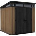 KETER PENT SIGNATURE VERTICAL 7 x 7 Domek ogrodowy, 216 x 218 x 226 cm, brązowy 17213211
