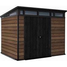 KETER PENT SIGNATURE HORIZONTAL 9 x 7 Domek ogrodowy, 279 x 218 x 226 cm, orzech 17212899