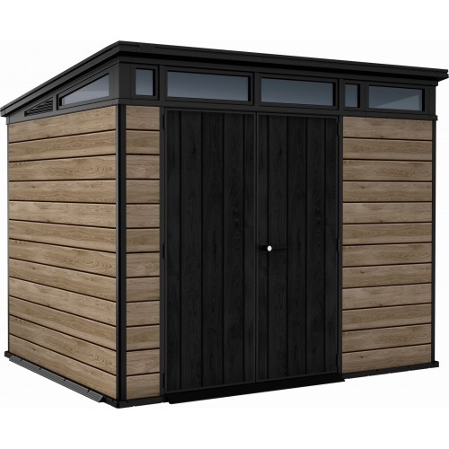 KETER PENT SIGNATURE HORIZONTAL 9 x 7 Domek ogrodowy, 279 x 218 x 226 cm, ashwood 17212899