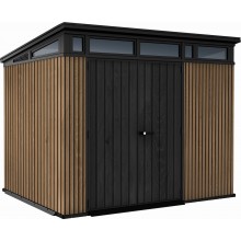 KETER PENT SIGNATURE VERTICAL 9 x 7 Domek ogrodowy, 279 x 218 x 226 cm, brązowy 17213210