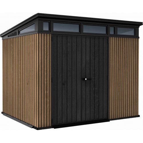 KETER PENT SIGNATURE VERTICAL 9 x 7 Domek ogrodowy, 279 x 218 x 226 cm, brązowy 17213210