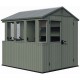 KETER POTTING SHED Domek ogrodowy 2w1, z podłogą, 190 x 244 x 221 cm, zielony 17213856