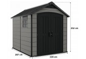 KETER PREMIER 759 Domek ogrodowy, 228 x 287 x 252 cm 17212350