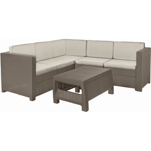 KETER PROVENCE Zestaw ogrodowy, cappuccino/beżowy 17204454 KETER PROVENCE Zestaw ogrodowy, cappuccino/beżowy 17204454