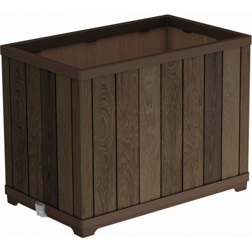 KETER DECO RECTANGLE TALL Donica, 45,5 x 76 x 55 cm, orzech 17213625