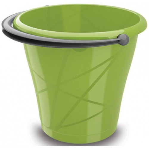 KIS Okrągłe wiadro 12L 35x29cm zielone