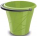 KIS Okrągłe wiadro 12L 35x29cm zielone