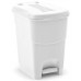 KIS KORAL S 10L Kosz na śmieci z pedałem 19x24x28cm biały