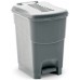 KIS KORAL L 20L Kosz na śmieci z pedałem 25,5x34x40,5cm szary