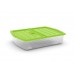 KIS SPINNING BOX XL 56L 77x58,5x17,5cm transparent / zielony