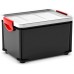 KIS CLIPPER BOX M 20L 40x28,5x24,5cm czarna/szara pokrywa