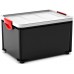 KIS CLIPPER BOX L 33L 47x33,5x28,5cm czarna/szara pokrywa