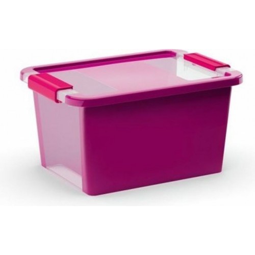 KIS BI BOX S 11L 36,5x26x19cm fioletowy/przezroczysty