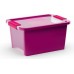 KIS BI BOX S 11L 36,5x26x19cm fioletowy/przezroczysty