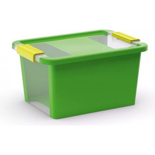 KIS BI BOX S 11L 36,5x26x19cm zielony/przezroczysty KIS BI BOX S 11L 36,5x26x19cm zielony/przezroczysty