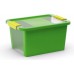 KIS BI BOX S 11L 36,5x26x19cm zielony/przezroczysty