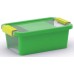 KIS BI BOX XS 3L 26,5x16x10cm zielony/przezroczysty