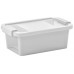 KIS BI BOX XS 3L 26,5x16x10cm biały/przezroczysty