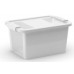KIS BI BOX S 11L 36,5x26x19cm biały/przezroczysty