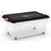 KIS MOOVER BOX L 45L 58x38x27cm przezroczysty / czarny