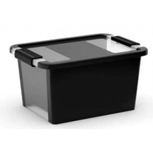 KIS BI BOX S 11L 36,5x26x19cm czarny/przezroczysty