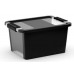 KIS BI BOX S 11L 36,5x26x19cm czarny/przezroczysty