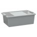 KIS BI BOX M 26L 55x35x19cm szary/przezroczysty