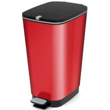 KIS CHIC BIN L 50L Kosz na śmieci z pedałem 29 x 44,5 x 60,5 cm czerwony